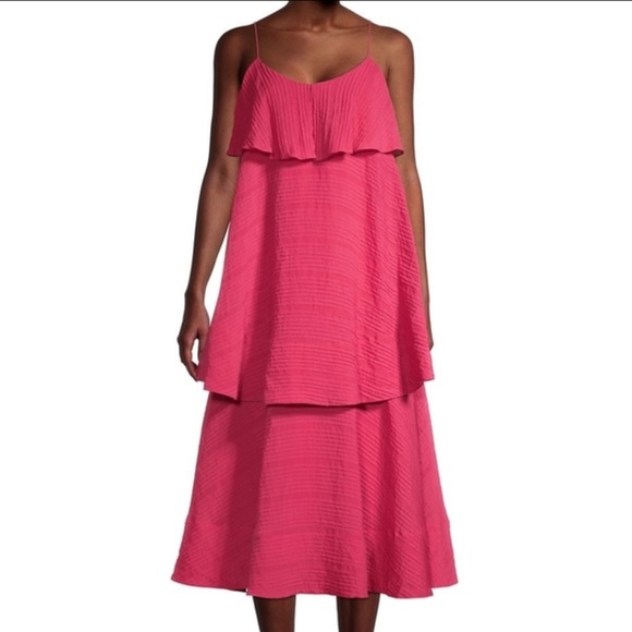 Club Monaco Tiered Mini Dress - Picture 2 of 5